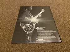 JBF19 ADVERT 11X8 B. B. KING & HIS GIBSON GUITAR LUCILLE