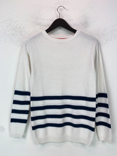 Crew clothing white navy - crew,