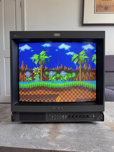 Sony trinitron pvm - pvm-2054qm, 20"