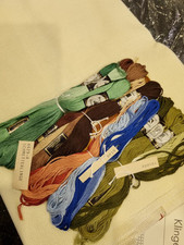 Wiehler Gobelin Cross Stitch Kit 4429-4 Floral Bell Pull