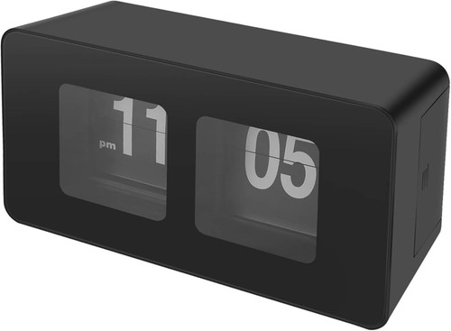 Retro flip digital desk clock - desk,