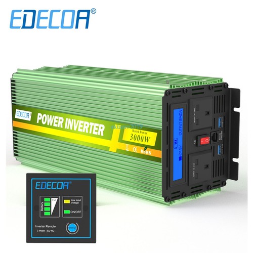 Edecoa 3000w power - inverter, dc