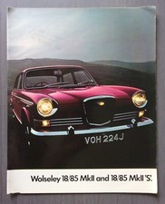 WOLSELEY 18/85 & S MK.II orig