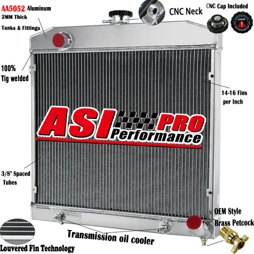 Row radiator for mercedes - for,