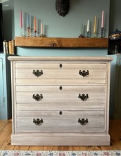 Antique solid oak chest - chest, of