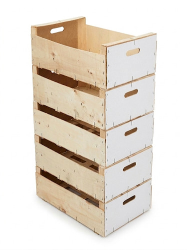 Wooden crate boxes - wooden,