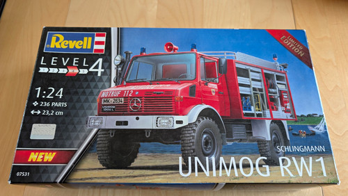 Revell schlingmann unimog rw1 - revell,