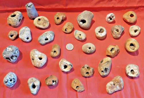 Rare natural hag stones - natural,