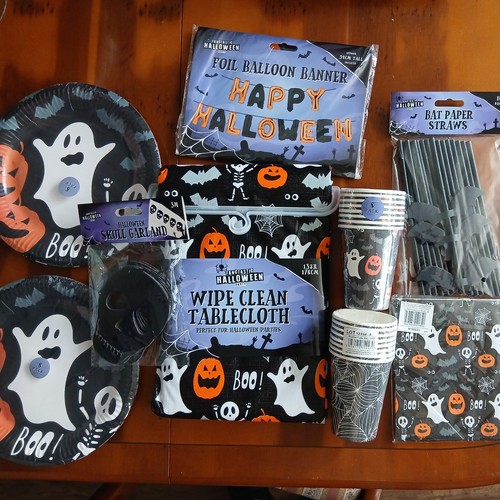 Joblot x5halloween partyware - joblot,
