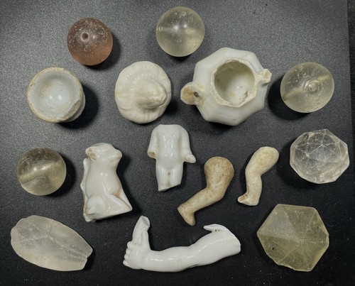 Parts victorian ceramic and - of,