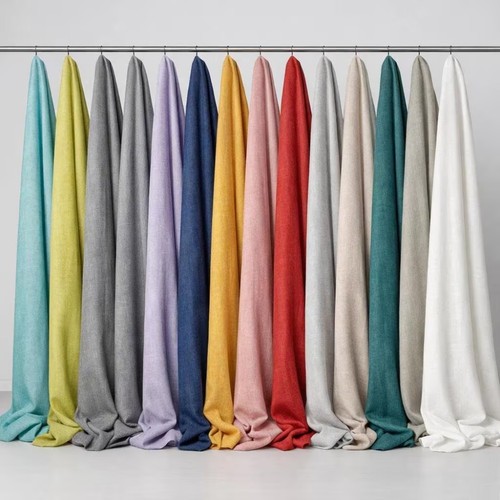 Stone washed linen - linen, viscose
