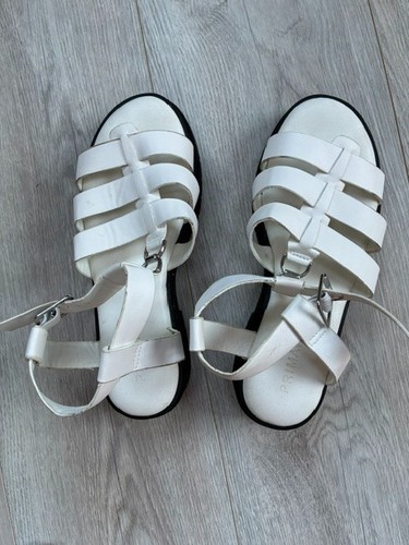 Womens white gladiator - womens,