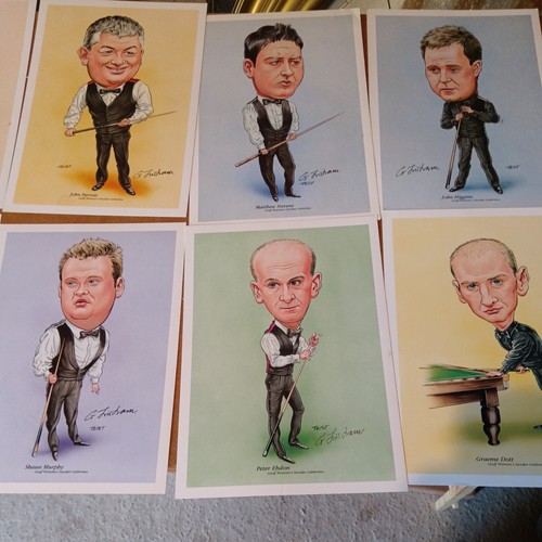 Embassy snooker cards 13 - ,