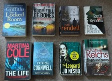 8 Crime Books Paperback Books