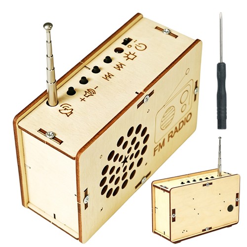 Radio electronic kit real - fm,