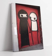 NINJA RED STIK MAN GRAFFITI