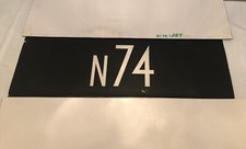 London Linen Bus Blind 64 - Routemaster Night Route N74 74