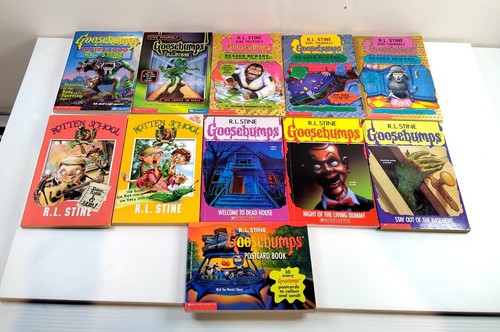 11x goosebumps stine - 11x,