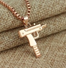 ROSE GOLD UZI MACHINE GUN