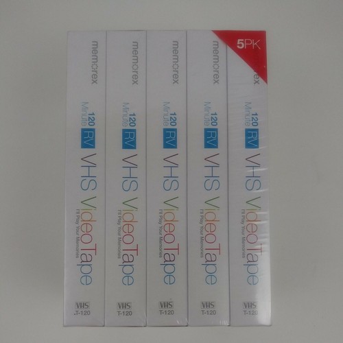 Memorex 120 pack - t-120, 5