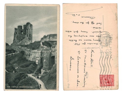 Vintage postcard the castle - vintage,