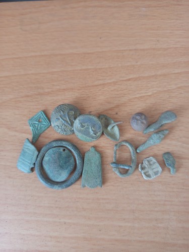 Metal detecting finds - metal, mixed