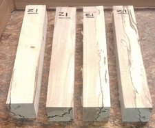 4 SPALTED BEECH TURNING LATHE