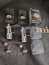 Rare Technics Head Shells / Shure M44-7 Cartridge X2 plus Damaged N44-7 X2