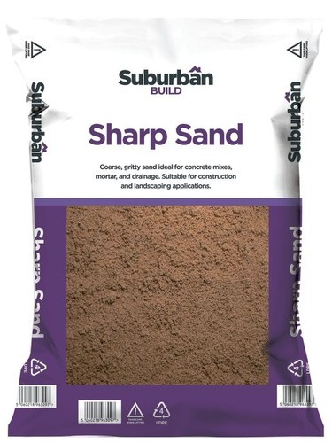 Suburban build sharp sand - build,