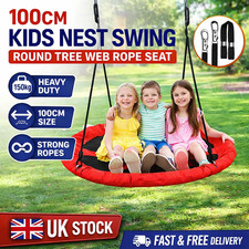 Kids Nest Swing Round Tree Web