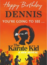 You're going to see KARATE KID