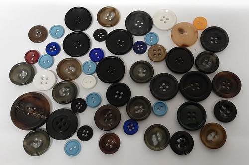 Vintage military buttons - vintage,