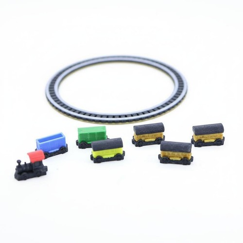Dollhouse train set - train, highly