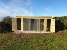 Duo Dog Kennel 19 x 4ft and