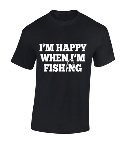 Happy when m fishing - i'm,