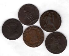 Great Britain. Local Halfpennies 1790's A-J, choose type, date & price.