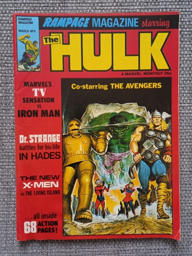 Marvel comics rampage magazine - rampage,