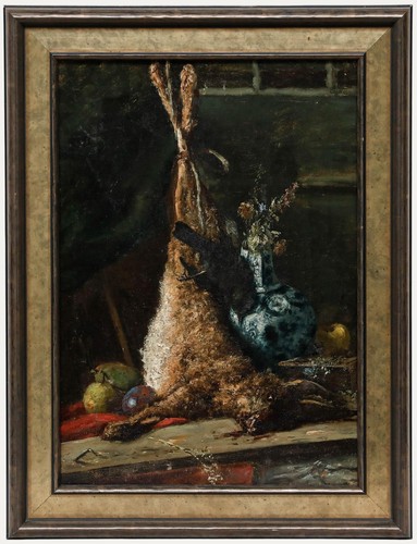 Framed 19th century oil - 19th,