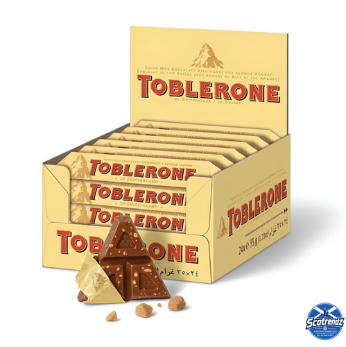 Toblerone milk chocolate bars - milk,