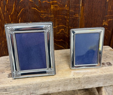 2x Hallmarked Silver Photo