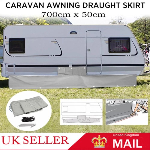 Caravan awning mud draught - mud, /