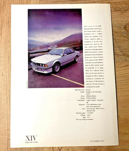Bmw m635csi e24 m635 1980s - e24,