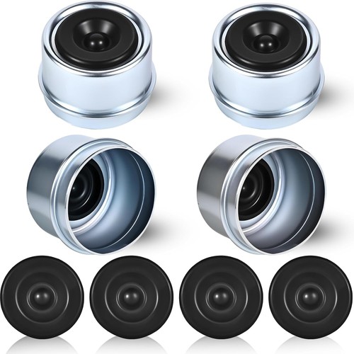 Trailer axle dust cap cups - cap,