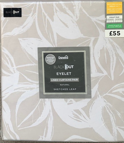 Dunelm cotton modern leaf - modern,