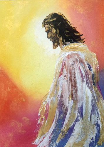 Christian wall art original - art,