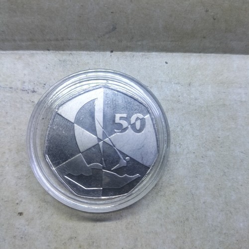 2019 gibraltar 50p pence - ,