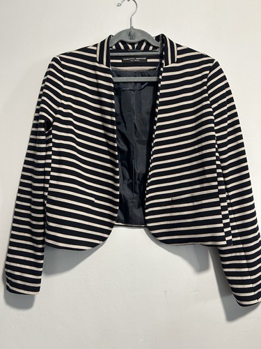 Beige and black striped - beige,
