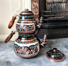 Turkish Copper Teapot with