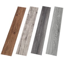 36pcs PVC Floor Planks Self-adhesive Flooring Tiles Plank Wall Panel Waterproof