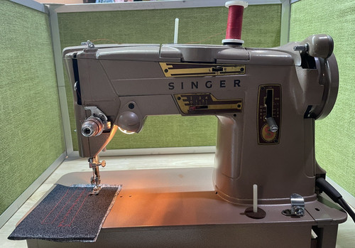 Heavy duty vtg singer 328k - heavy,